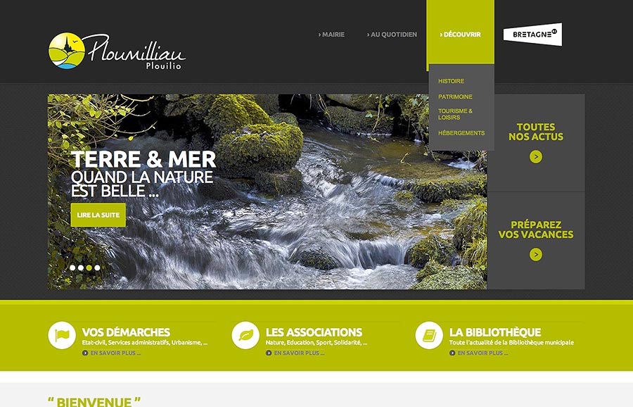 © Ploumilliau .bzh site internet - Christian LEROY D graphiste Bretagne Côtes-d’Armor Ploumilliau