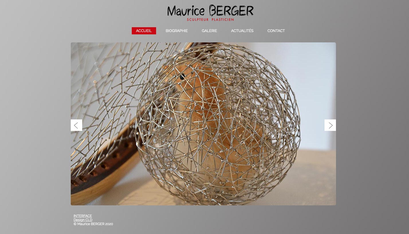 Maurice Berger site internet