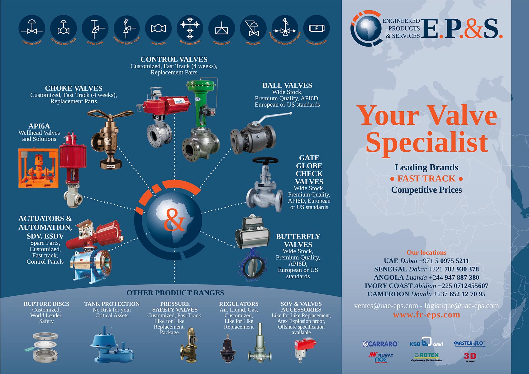 2026 07 EP&S Products ranges